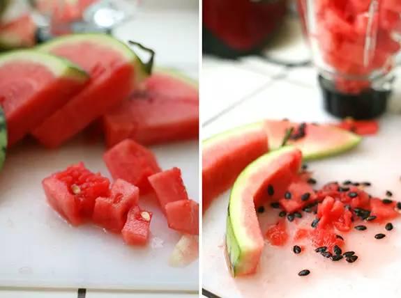 吃瓜吃冰块,吃瓜配冰块，清凉一夏！