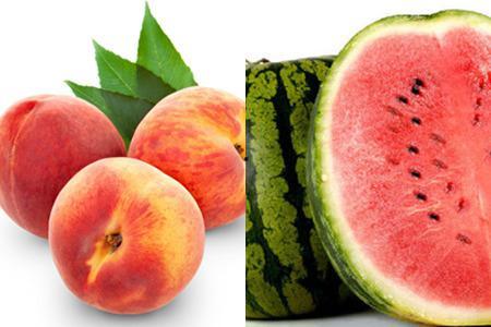 吃瓜看着桃,一场视觉与味觉的盛宴